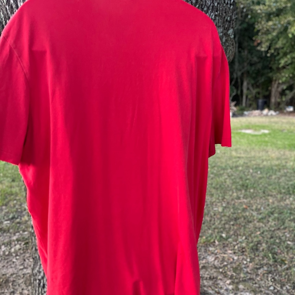 RALPH LAUREN POLO MENS XXL RED SHORT SLEEVE SHIRT - Picture 4 of 10